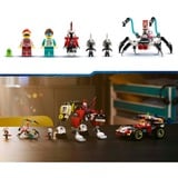 LEGO DREAMZzz - Le mecha tigre de Coopers et la voiture hot rod de Zero, Jouets de construction 71497