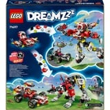 LEGO DREAMZzz - Le mecha tigre de Coopers et la voiture hot rod de Zero, Jouets de construction 71497