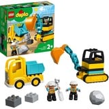 LEGO DUPLO - Le camion et la pelleteuse, Jouets de construction 10931