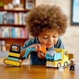 LEGO DUPLO - Le camion et la pelleteuse, Jouets de construction 10931