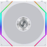 Lian Li Lian Li UNI FAN TL FLEX 120 WL wh ventilateur de boîtier RGB  Blanc, 120 x 124 x 28 mm, PWM