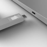 Lindy Bloqueur de port USB C, 4 pièces + clé, Blanc, Verrou antivol 4 pièces + clé, Blanc, Bloqueur de port + clé, USB Type-C, Blanc, 5 pièce(s), 10 g
