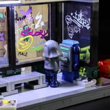 Lumibricks Arrêt de bus graffiti, Jouets de construction 