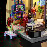 Lumibricks Arrêt de bus graffiti, Jouets de construction 