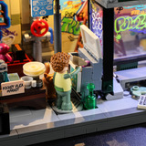 Lumibricks Arrêt de bus graffiti, Jouets de construction 