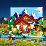 Lumibricks Cabane de berger, Jouets de construction 