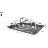 Neff Z11CG10X1 pièce et accessoire de four Plaque de grill Acier inoxydable, Plaque à pâtisserie Anthracite, Plaque de grill, Neff, Four, Acier inoxydable, 2,4 kg, 410 mm
