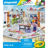PLAYMOBIL Couleur - Salon du chien, Jouets de construction 
