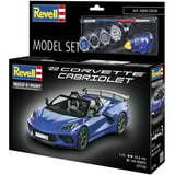 Revell Set de modèle Corvette C8 Cabriolet, Modèle réduit de voiture 
