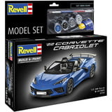 Revell Set de modèle Corvette C8 Cabriolet, Modèle réduit de voiture 