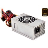 Seasonic SSP-300TBS unité d'alimentation d'énergie TFX Acier inoxydable alimentation 300 watt Gris, 300 W, 100 - 240 V, 47 - 63 Hz, Actif, 110 W, 252 W