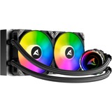 Sharkoon S80 RGB, Watercooling Noir, Connecteur de ventilateur PWM à 4 broches