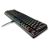Sharkoon SKILLER SGK36W RGB clavier gaming mécanique Noir, Layout DE (QWERTZ), Huano Red, 100%