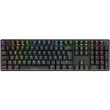 Sharkoon SKILLER SGK36W, clavier gaming Noir, Layout DE, Huano Red