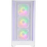 Silentware Flow 110 ARGB boîtier midi tower Blanc | 2x USB-A | RGB | Verre Trempé