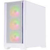Silentware Flow 110 ARGB boîtier midi tower Blanc | 2x USB-A | RGB | Verre Trempé