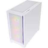 Silentware Flow 110 ARGB boîtier midi tower Blanc | 2x USB-A | RGB | Verre Trempé
