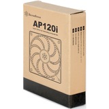 SilverStone SST-AP120I 120x120x25 ventilateur de boîtier Noir, 120 x 120 x 25 mm