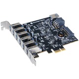 Sonnet Allegro Type A USB 3.2 5Gbps 7-port PCIe Card, Contrôleur USB 
