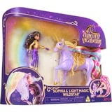 Spin Master Sophia Et Wildstar Magic Light Unicorn Academy, Figurine Sophia Et Wildstar Magic Light Unicorn Academy, Poupée mannequin, Femelle, 4 an(s), Fille, Effets lumineux, 241 mm