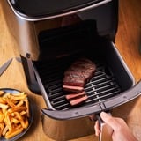 Tefal Easy Fry Grill & Steam FW2018 Unique 6,5 L Autonome 1700 W Friteuse d’air chaud Noir, Friteuse à air chaud Noir, Friteuse d’air chaud, 6,5 L, 1,6 kg, 80 °C, 200 °C, 60 min