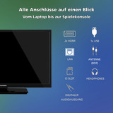 Telefunken  24" TV LED Noir