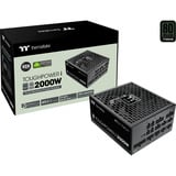 Thermaltake TOUGHPOWER i alimentation modulaire 2000 watt Noir, 4x 12V-2x6, 8x PCIe