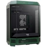 Thermaltake The Tower 600 boîtier midi tower Vert foncé | 4x USB-A | 1x USB-C | Verre Trempé