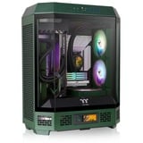 Thermaltake The Tower 600 boîtier midi tower Vert foncé | 4x USB-A | 1x USB-C | Verre Trempé