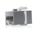Ubiquiti Coupleur Keystone Cat.6a, pack de 12, Raccord Acier inoxydable