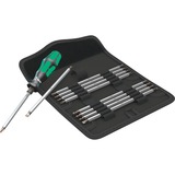 Wera Werkzeug-Etui Vario-Satz 11-teilig Tournevis multi-embouts Tournevis standard, Set d'embouts de vissage Noir/Vert, Plastique, Métal, Noir/Vert, Noir