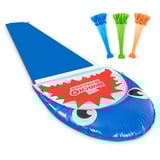 ZURU Glissade morsure de requin avec plus de 1 ballons d’eau à remplissage rapide et auto-fermeture ZURU, Jouets d'eau Bunch O Balloons Glissade morsure de requin avec plus de 1 ballons d’eau à remplissage rapide et auto-fermeture, Toboggan aquatique, 3 an(s)