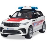 bruder Ambulance Range Rover Velar avec chauffeur, éclairage et sonorisation, Modèle réduit de voiture 02885