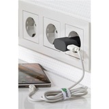 goobay 5W USB-A chargeur Noir, 1x USB-A