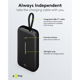 goobay 76252, Powerbank Noir