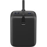 goobay Powerbank 20 000 mAh, câble USB-C intégré 13 cm, 30 watts Noir