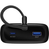 goobay Powerbank 20 000 mAh, câble USB-C intégré 13 cm, 30 watts Noir