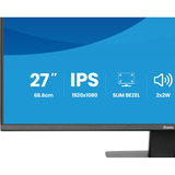 iiyama ProLite X2793HSU-B1 27" Moniteur Noir (Mat), 1x DisplayPort, 1x HDMI, 2x USB-A, 120 Hz