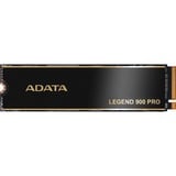 ADATA LEGEND 900 PRO 2 To M.2 PCI Express 4.0 NVMe 3D NAND SSD Noir/Or, 2 To, M.2, 7400 Mo/s
