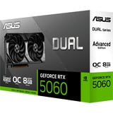 ASUS GeForce RTX 5060 DUAL OC Edition Advanced 8GB, Carte graphique 