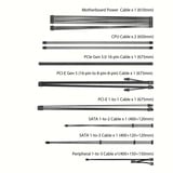 ASUS Prime Gold alimentation  modulaire 750 watt Blanc, 1x 12V-2x6, 3x PCIe