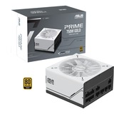 ASUS Prime Gold alimentation modulaire 750 watt Blanc, 1x 12V-2x6, 3x PCIe, 750 W, 100 - 240 V, Actif, 110 W, 744 W, 110 W