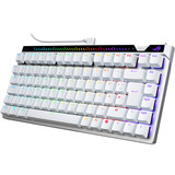 ASUS ROG Falchion Ace 75 HE RGB clavier gaming Blanc, Layout DE (QWERTZ), ROG HFX V2, 75%, Avec fil, USB, Magnetic-mechanical key switch, QWERTZ, LED RGB, Blanc