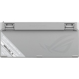 ASUS ROG Falchion Ace 75 HE RGB clavier gaming Blanc, Layout DE (QWERTZ), ROG HFX V2, 75%, Avec fil, USB, Magnetic-mechanical key switch, QWERTZ, LED RGB, Blanc
