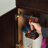 BLACK+DECKER BLACK+DECKER BDCDC18BAFC-QW Perceuse-visseuse sans fil, 18 V, Noir/orange, Perceuse/visseuse Noir/Orange, 18 V, Noir/orange