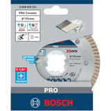 Bosch 2 608 615 131 accessoire pour meuleuse d'angle Disque de coupe Disque de coupe, pierre, Carrelage, 11,5 cm, Bosch, 2,22 cm, 1,4 mm