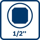 Bosch GDS 18V-330 HC PROFESSIONAL 1/2" 2800 tr/min 560 N·m Noir, Bleu, Rouge, Visseuse à choc Bleu, Douille à choc, Noir, Bleu, Rouge, 1/2", 2800 tr/min, 560 N·m, 1200 tr/min