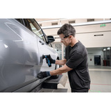 Bosch Ponceuse excentrique 12 volts 77 millimètres, Ponceuse orbitale processeur en boîte