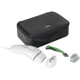 Braun Silk-expert Pro PL5145 Lumière pulsée Blanc, Dépilatoire Blanc/Argent, Blanc, Lumière pulsée, Secteur