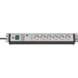 Brennenstuhl Premium-Line 1156057696, Multiprise Noir/Gris clair